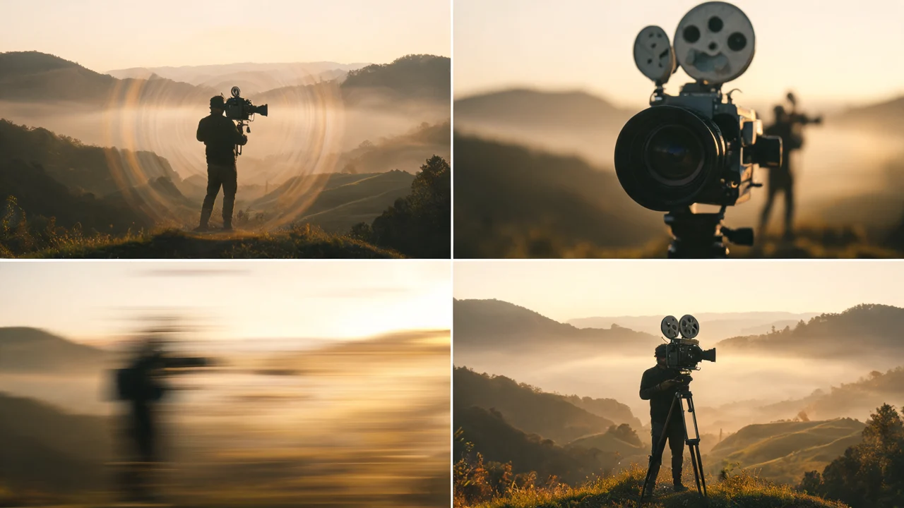 Seven prompt patterns for camera movement