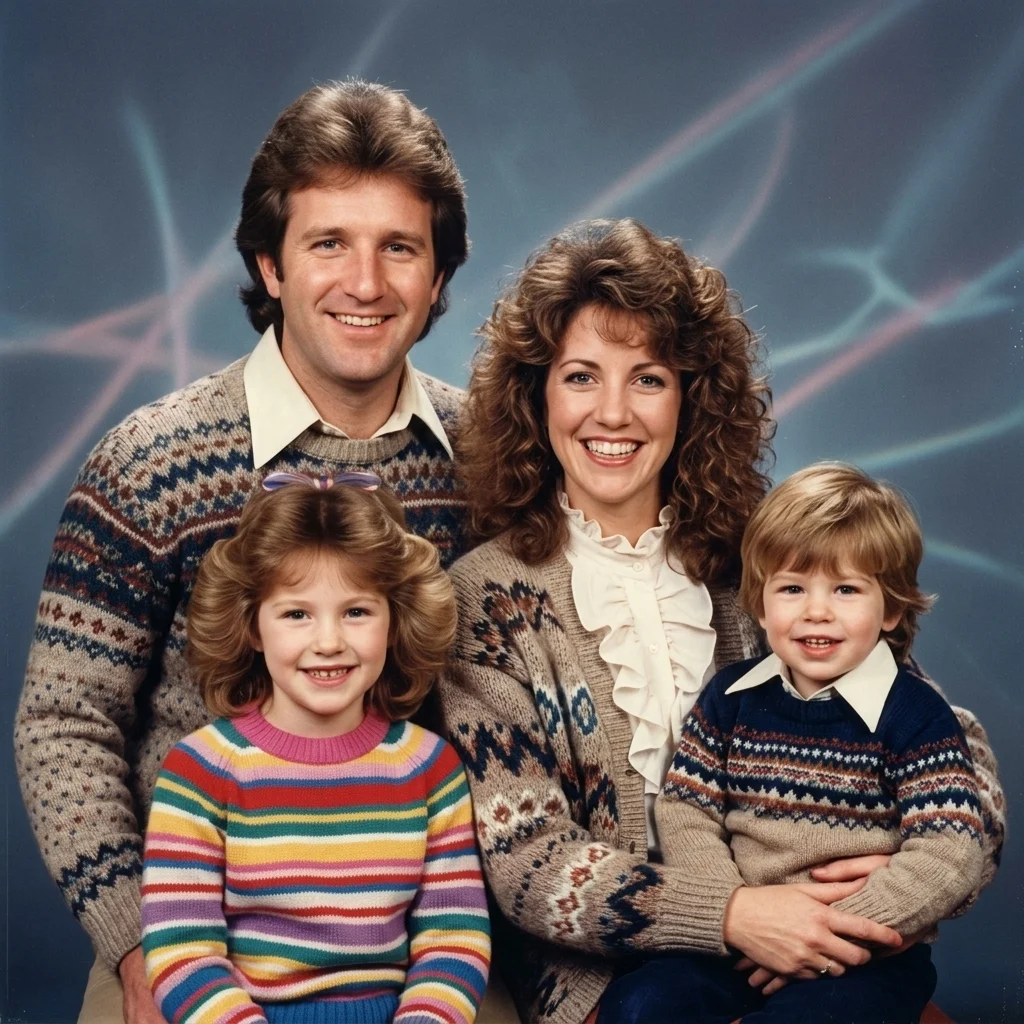 1980s portrait studio