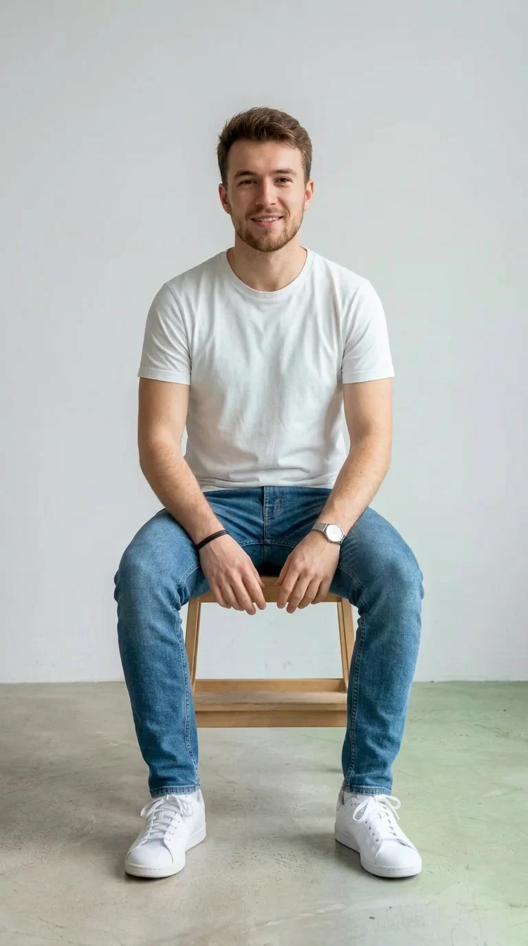 Seated casual
