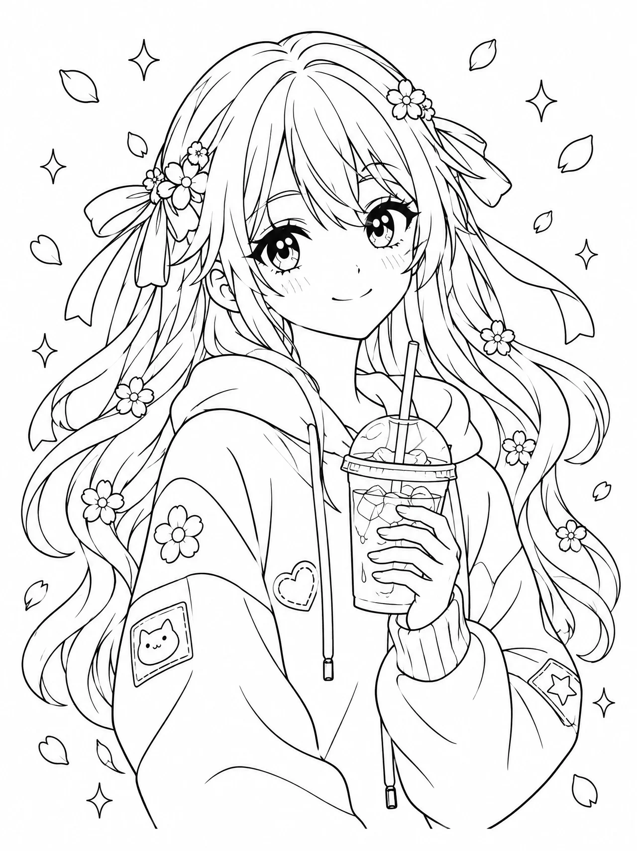 Original anime portrait