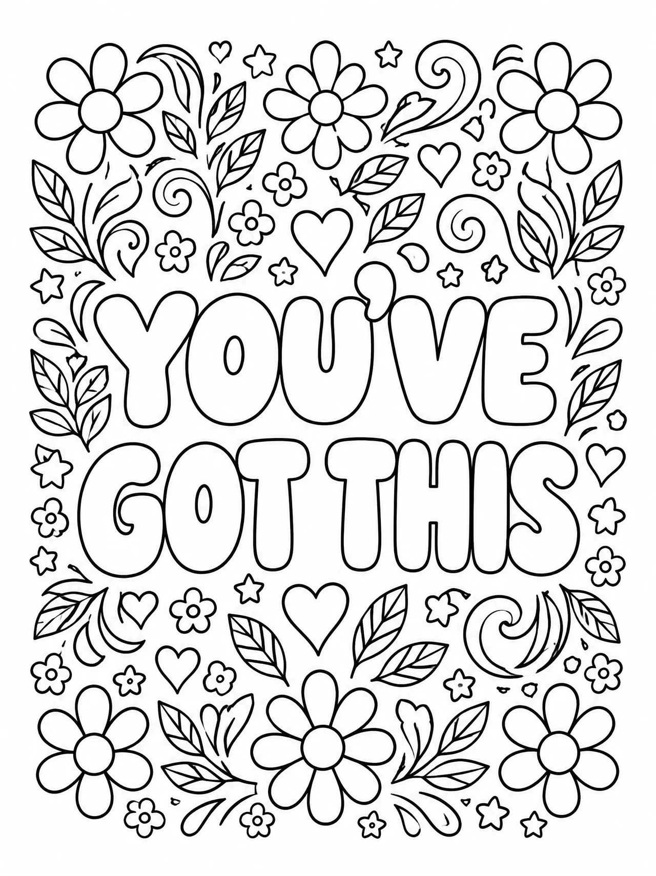 Bubble-letter quote