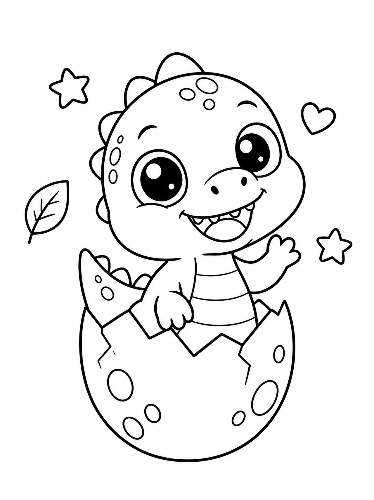 Cute baby dino