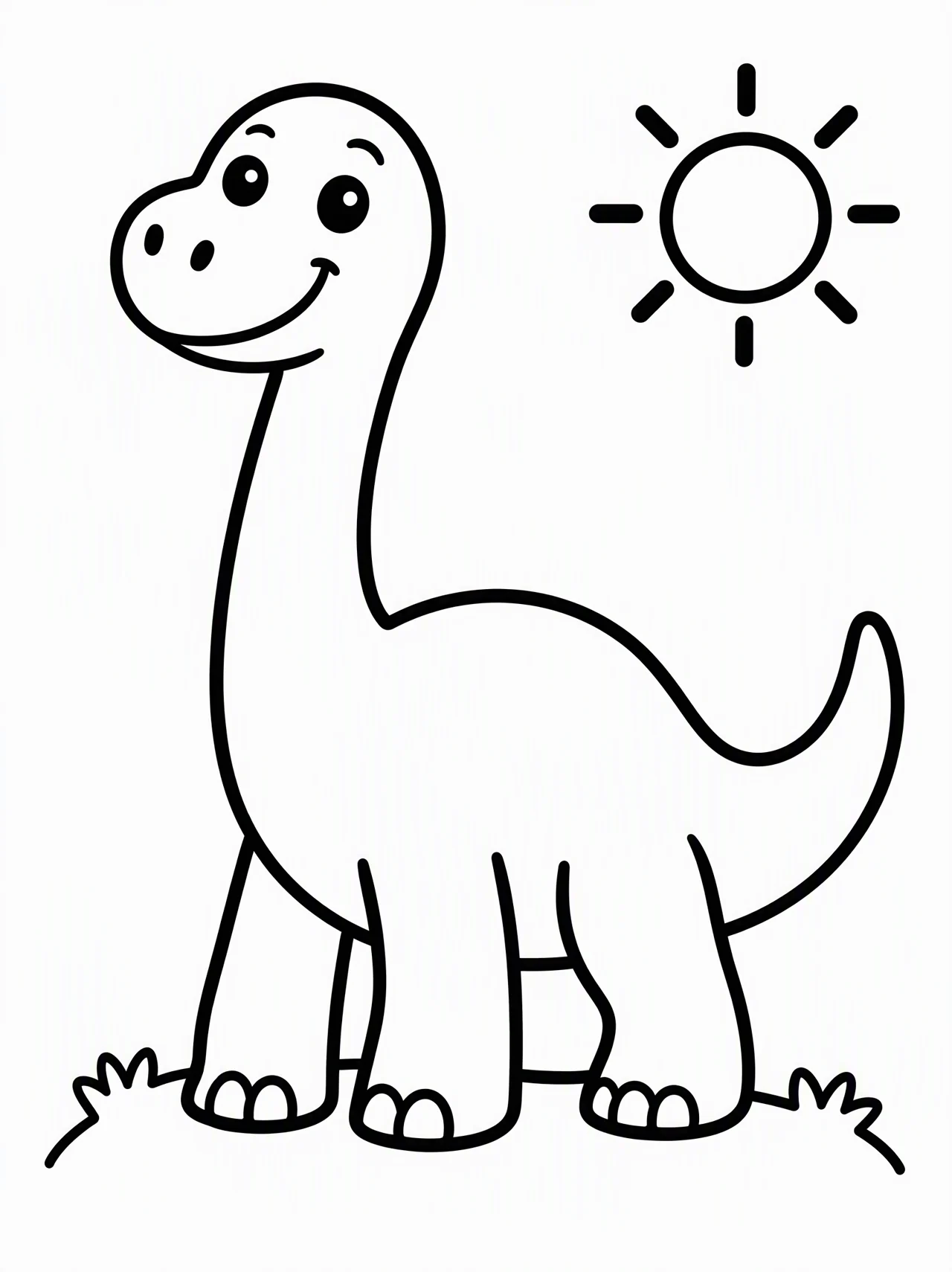 Dinosaur Coloring Pages