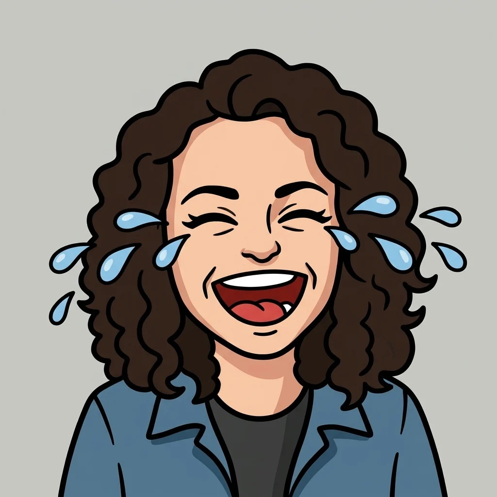 Cry-laughing