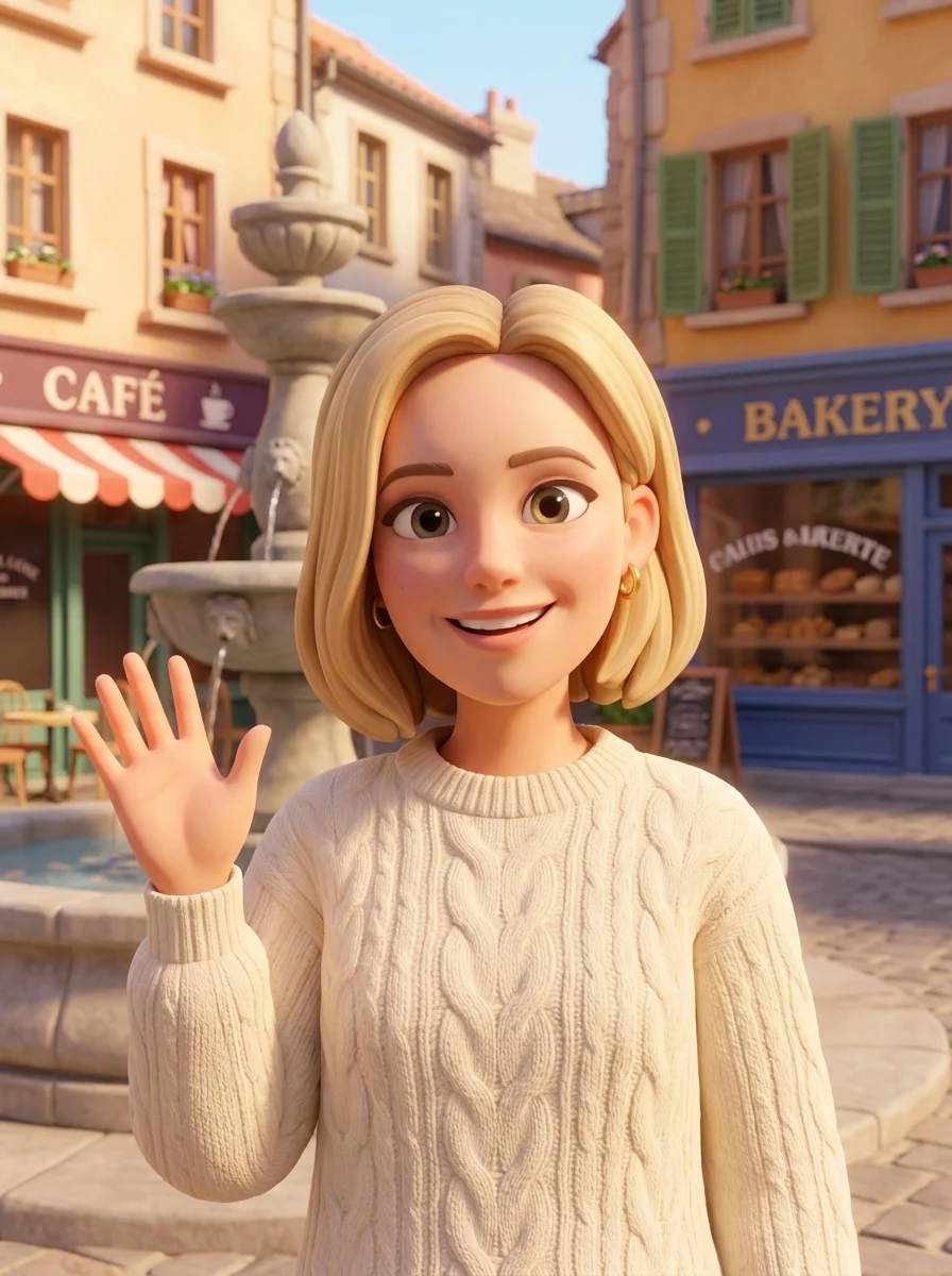3D cartoon