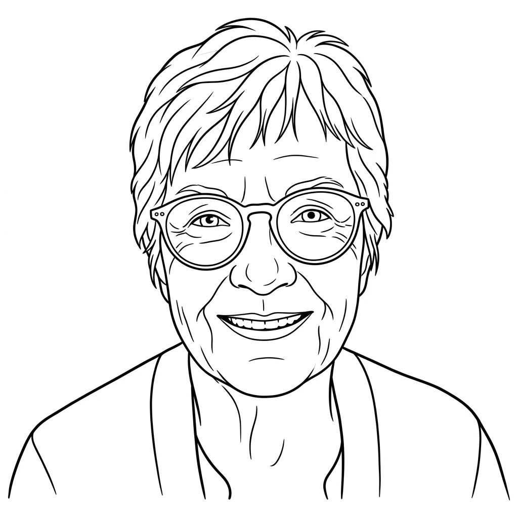 Portrait linework