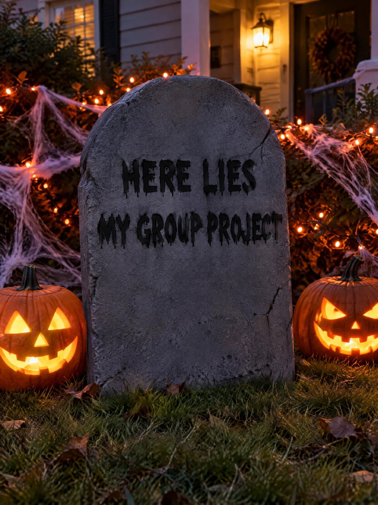 Halloween yard prop