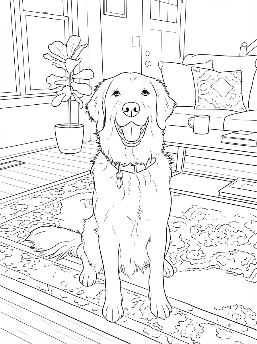 Photo to Coloring Page